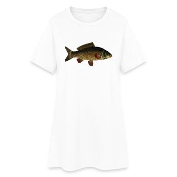fish107 - Robe T-shirt Femme - blanc - Devant