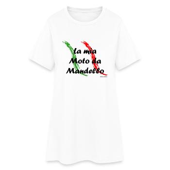 la_mia_moto_mandello - Robe T-shirt Femme - blanc - Devant