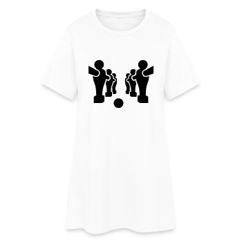 Baby-foot - Robe T-shirt Femme - blanc - Devant