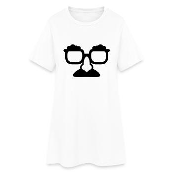 Nasale Costume canule - Robe T-shirt Femme - blanc - Devant
