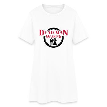Dead Man Walking - Robe T-shirt Femme - blanc - Devant