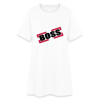 Capo - Robe T-shirt Femme - blanc - Devant