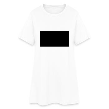 blackbar - Frauen T-Shirt-Kleid - Weiß - Vorne