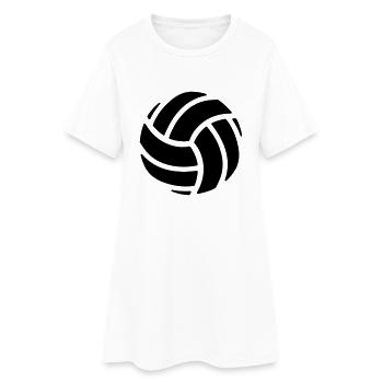 Ball - Robe T-shirt Femme - blanc - Devant