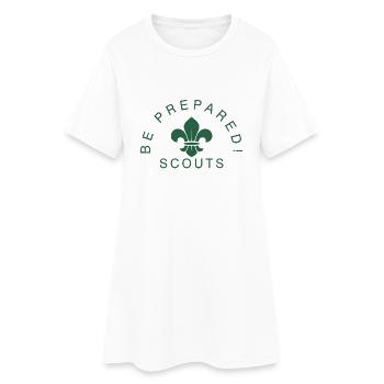 Scouts, Scout, louveteau, Rover, cadeau - Robe T-shirt Femme - blanc - Devant