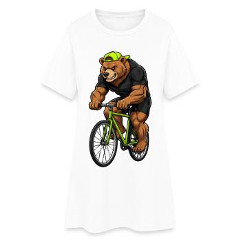 Vélo de route Vélo Vélo Sport Vélo VTT - Robe T-shirt Femme - blanc - Devant