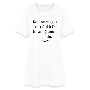 Hz. Ali Sözleri - Women’s T-Shirt Dress - white - Front