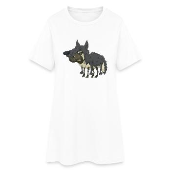 sheep - Women’s T-Shirt Dress - white - Front