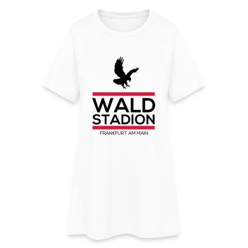 Francfort Waldstadion - Robe T-shirt Femme - blanc - Devant
