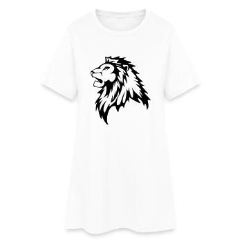 Löwe - Women’s T-Shirt Dress - white - Front