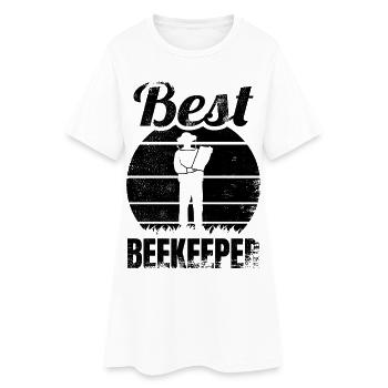 Best Beekeeper - Women’s T-Shirt Dress - white - Front