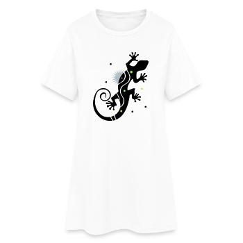 gecko - Women’s T-Shirt Dress - white - Front