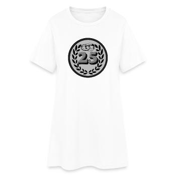 Silberhochzeit , 25 Jahre (25) - Frauen T-Shirt-Kleid - Weiß - Vorne