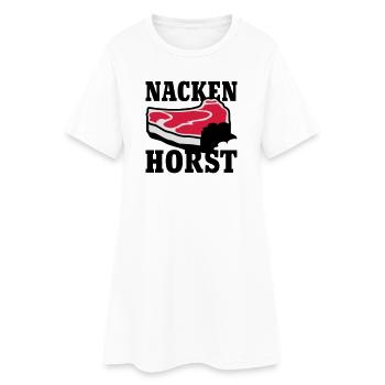 Nacken Horst | Grillen | BBQ - Robe T-shirt Femme - blanc - Devant