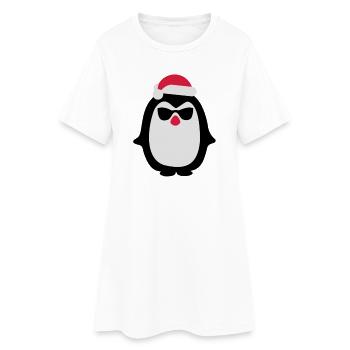King Penguin - Robe T-shirt Femme - blanc - Devant