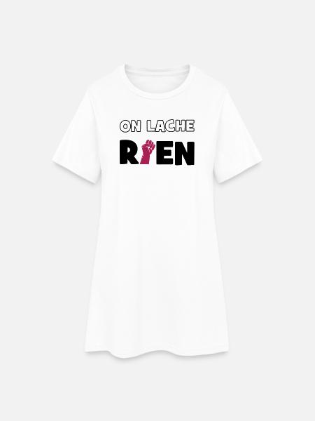 We loose nothing! - Women’s T-Shirt Dress - white
