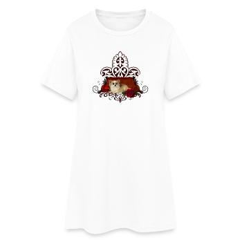 Cute little chihuahua - Women’s T-Shirt Dress - white - Front