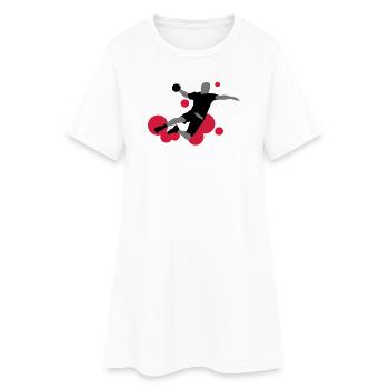 handball_3 - Women’s T-Shirt Dress - white - Front