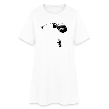 Parachute - Robe T-shirt Femme - blanc - Devant