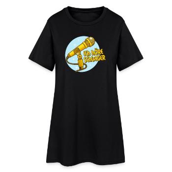 Schlager Schlagermusic Schlagerfan Mikrofon Spruch - Robe T-shirt Femme - noir - Devant