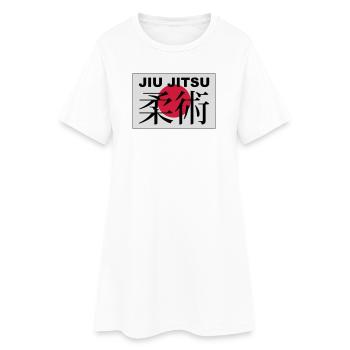jiu jitsu - Women’s T-Shirt Dress - white - Front