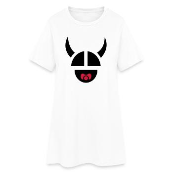 Viking enfant - Robe T-shirt Femme - blanc - Devant