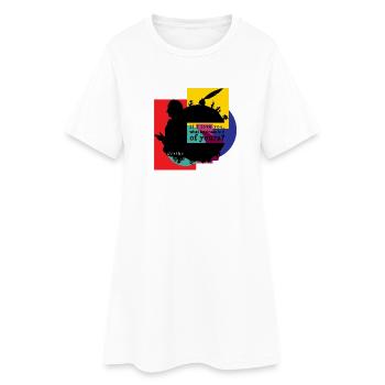 Johann Wolfgang von Goethe - Robe T-shirt Femme - blanc - Devant