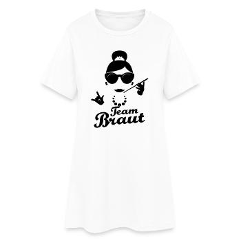 Wedding Crew Shirts Team Bride - Women’s T-Shirt Dress - white - Front