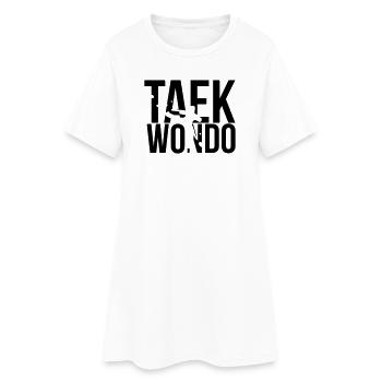 taekwondo - Robe T-shirt Femme - blanc - Devant