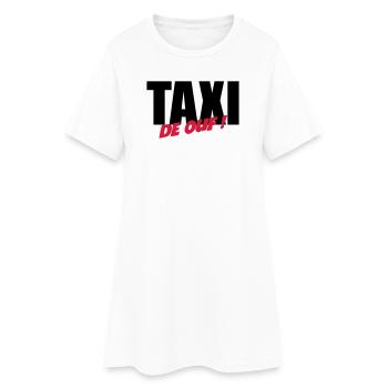 Taxi de ouf ! - Robe T-shirt Femme - blanc - Devant