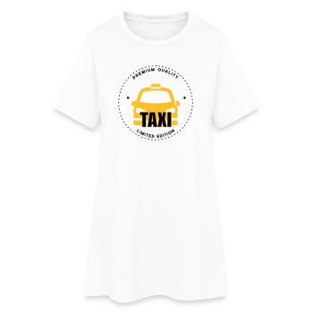 Taxi - Women’s T-Shirt Dress - white - Front