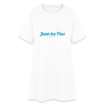 JUAN LES PINS France Frankreich - Women’s T-Shirt Dress - white - Front