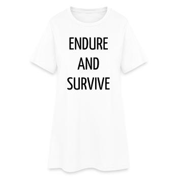 Quote / Gaming / Geek / Gamer / Computer / Game - Women’s T-Shirt Dress - white - Front