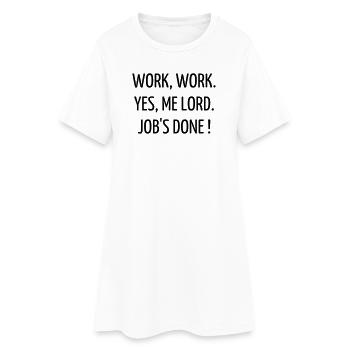 Quote / Gaming / Geek / Gamer / Computer / Game - Women’s T-Shirt Dress - white - Front