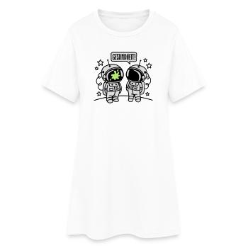 Gesundheit! - Women’s T-Shirt Dress - white - Front