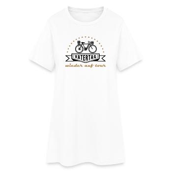 Vatertag Herrentag Himmelfahrt Tour - Frauen T-Shirt-Kleid - Weiß - Vorne