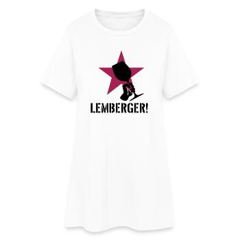 La révolution de Lemberg - Robe T-shirt Femme - blanc - Devant