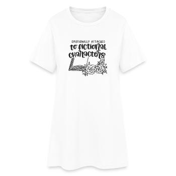 Book Books Bookworm Bookworm Author Gift - Women’s T-Shirt Dress - white - Front