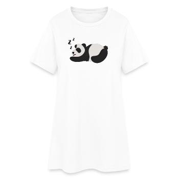 Panda Panda Bear - Women’s T-Shirt Dress - white - Front