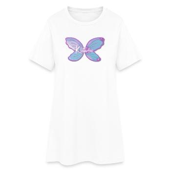Climbing Fairy Climbing Bouldering - Women’s T-Shirt Dress - white - Front