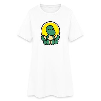 Dolly Zen - Robe T-shirt Femme - blanc - Devant