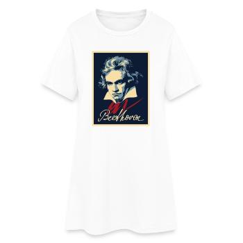 Beethoven - Women’s T-Shirt Dress - white - Front