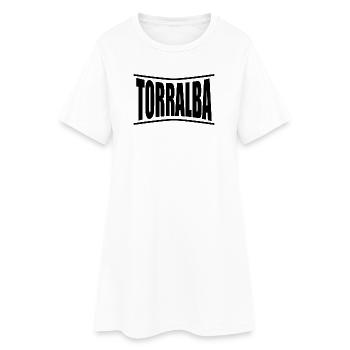 t-shirt Torralba t-shirt Sardinia gift idea - Women’s T-Shirt Dress - white - Front