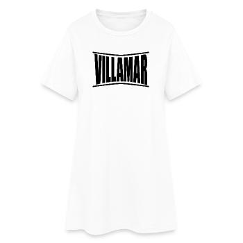 T-Shirt Villamar T-Shirt Sardinien Geschenkidee - Frauen T-Shirt-Kleid - Weiß - Vorne