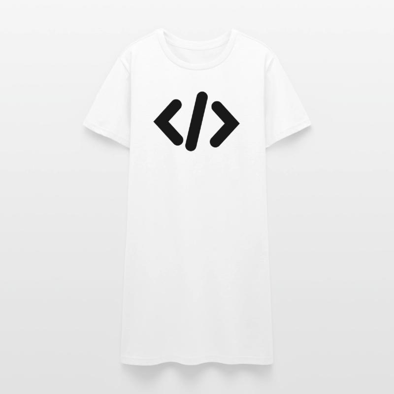 Code du programmeur Robe T-shirt Femme