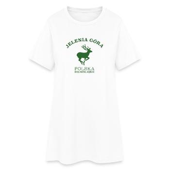 JELENIA GORA Polen Polska Poland - Frauen T-Shirt-Kleid - Weiß - Vorne