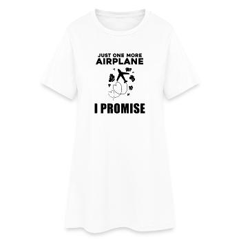 Airplane Airplane Pilot Gift - Women’s T-Shirt Dress - white - Front