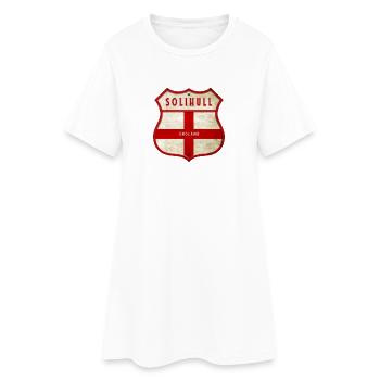 Armoiries de Solihull (Angleterre) - Robe T-shirt Femme - blanc - Devant