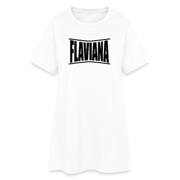 t-shirt Flaviana t-shirt idée cadeau - Robe T-shirt Femme - blanc - Devant