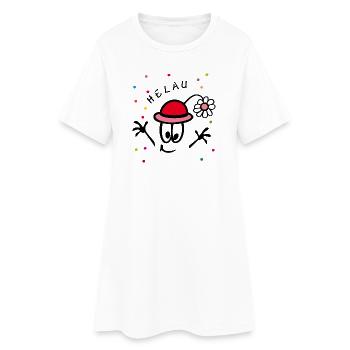 Carnival, Carnival, Comic - Women’s T-Shirt Dress - white - Front